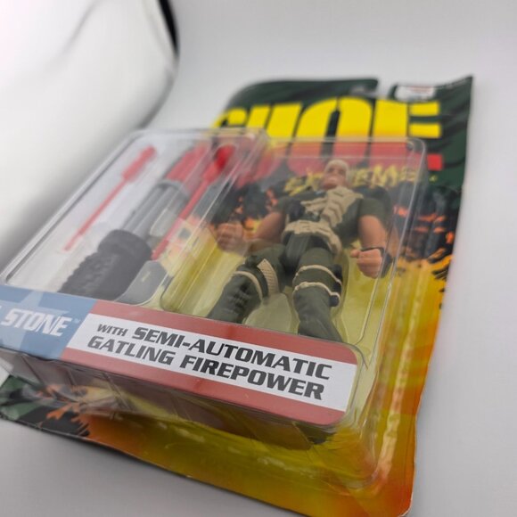 Kenner G.I. Joe Extreme Lt. Stone with Semi-Automatic Gatling Firepower Figure - Picture 6 of 8